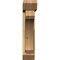 Ekena Millwork Legacy Slat Rough Sawn Bracket w/ Offset Brace, Western Red Cedar, 6"W x 28"D x 28"H BKT0604X28X28LEC06RWR - alternate 4